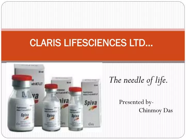 claris lifesciences ltd