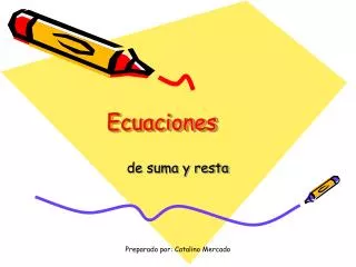 ecuaciones