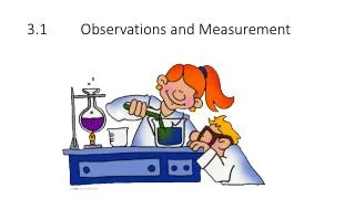 3.1 Observations and Measurement