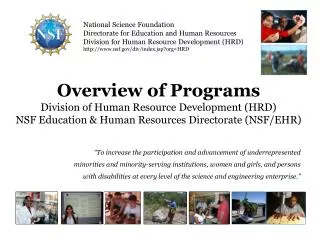 National Science Foundation Directorate for Education and Human Resources