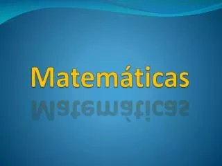 m atem ticas
