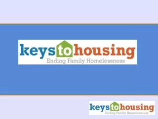 Goal of Keys to Housing: