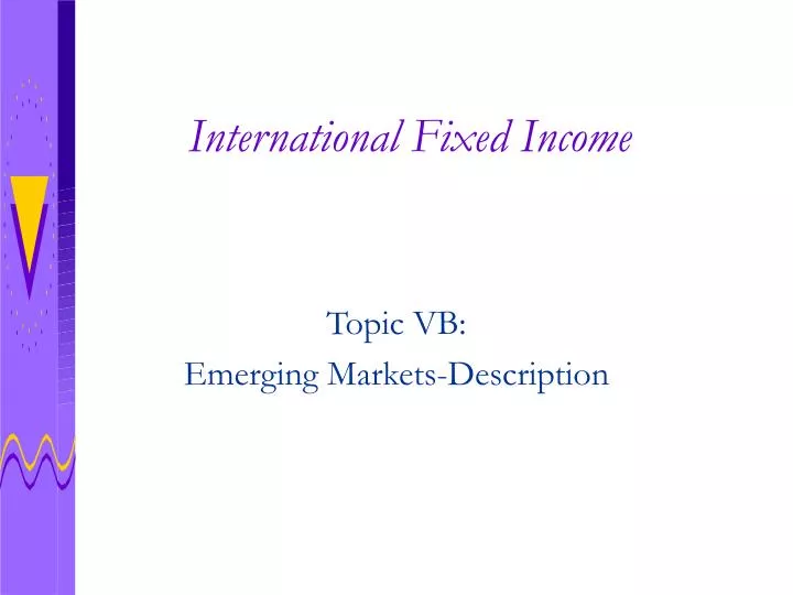 international fixed income