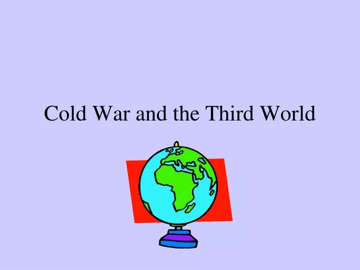 cold war and the third world