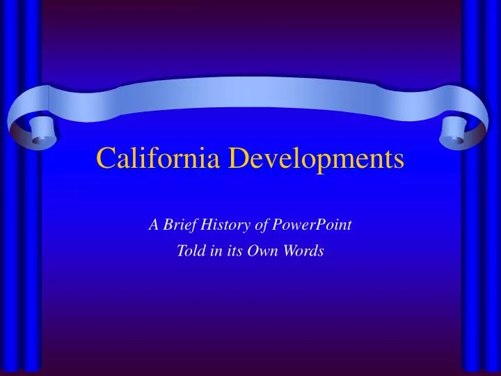 california developments