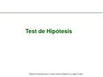 Test de Hipótesis - slide 1