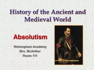 History of the Ancient and Medieval World