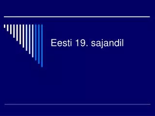 eesti 19 sajandil
