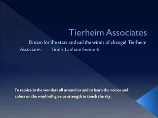 Tierheim Associates