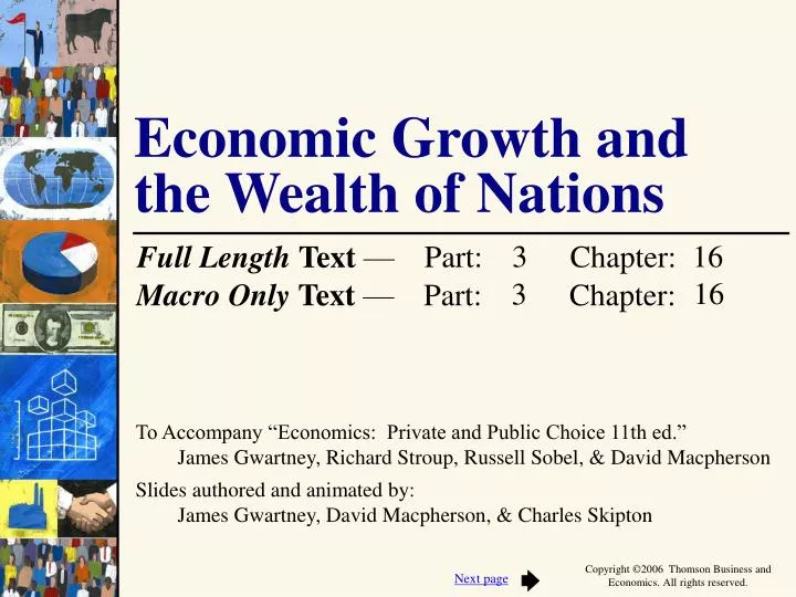 economic growth and the wealth of nations
