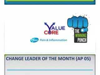CHANGE LEADER OF THE MONTH (AP 05)