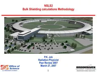 NSLS2 Bulk Shielding calculations Methodology