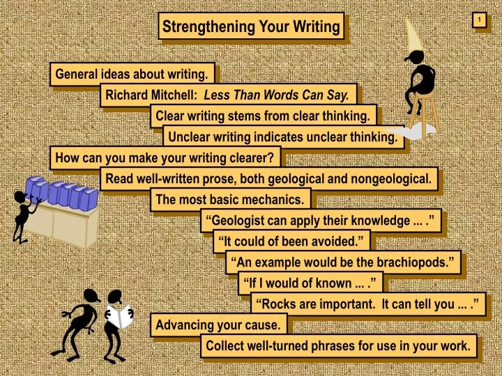 strengthening your writing