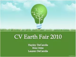 CV Earth Fair 2010