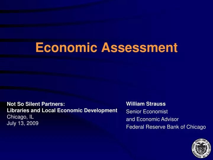 economic assessment