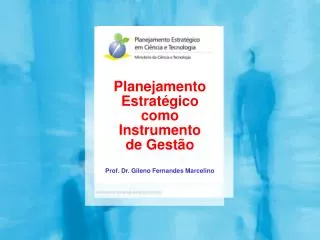 planejamento estrat gico como instrumento de gest o