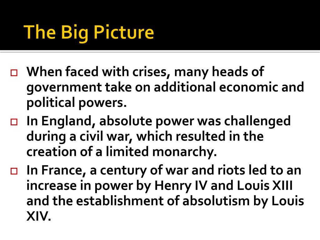PPT - The Big Picture PowerPoint Presentation, free download - ID:3046123