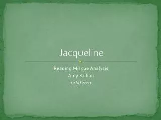 Jacqueline