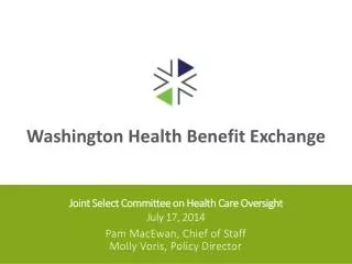 Joint Select Committee on Health Care Oversight July 17, 2014