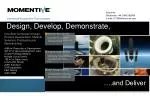 Innovative Composite Solutions for Component Design & Manufacturing - slide 1