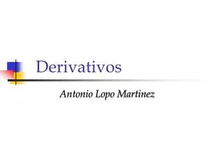 derivativos