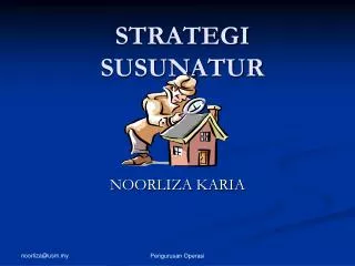 strategi susunatur
