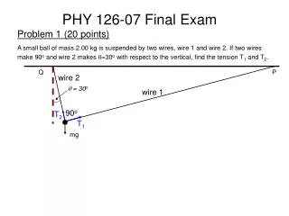 PHY 126-07 Final Exam