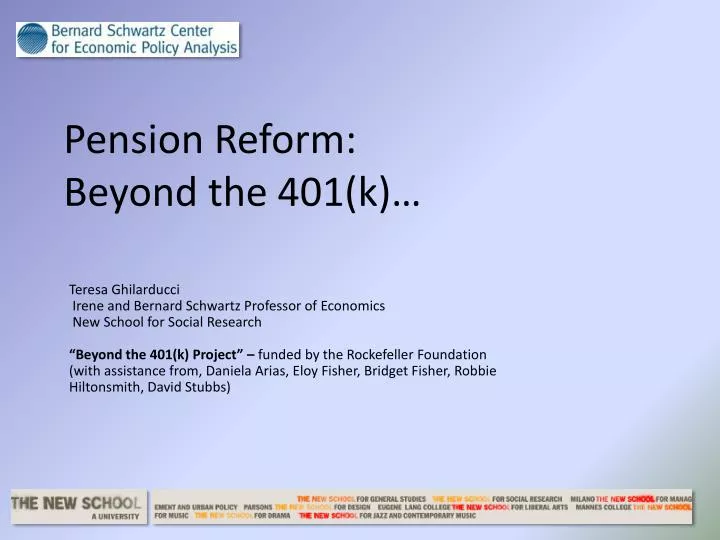 pension reform beyond the 401 k