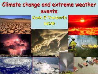 Climate change and extreme weather events