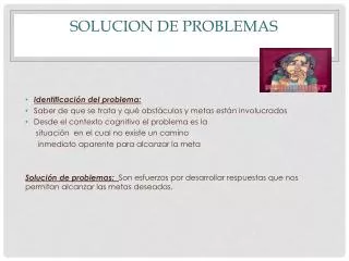 solucion de problemas