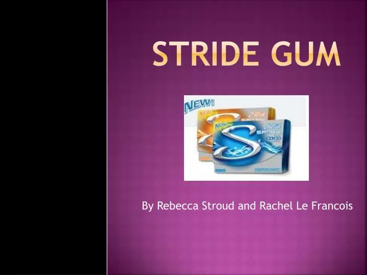 stride gum