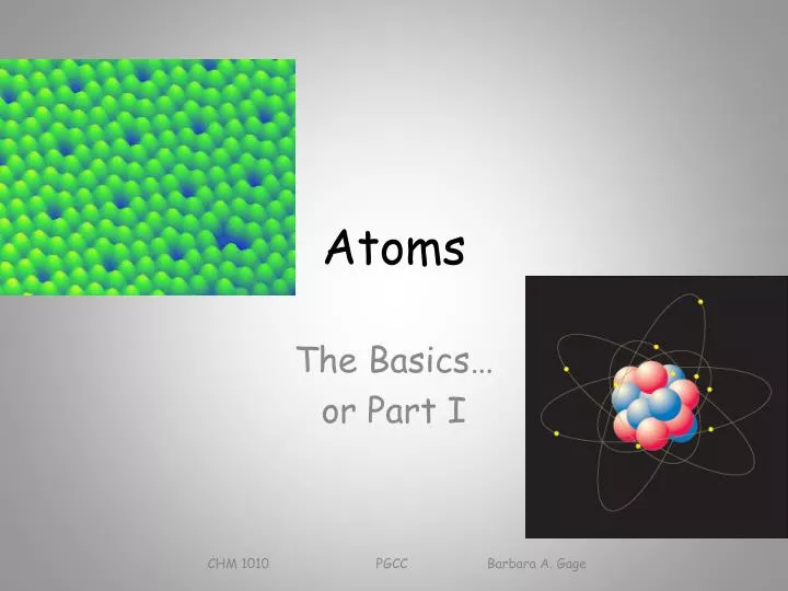 atoms