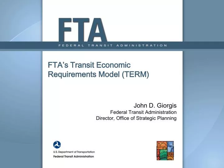 fta s transit economic requirements model term