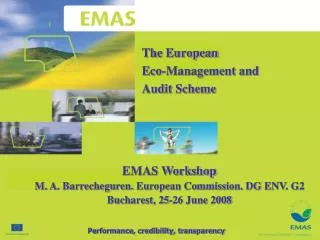 The European Eco-Management and Audit Scheme