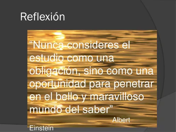 reflexi n