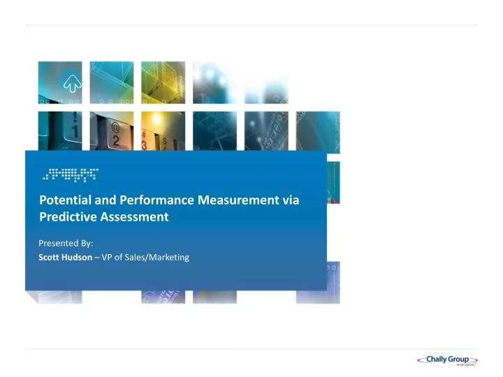 potential and performance measurement via predictive assessment