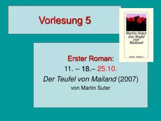 vorlesung 5