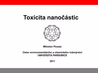 Toxicita nanočástic