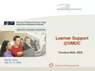 Learner Support @UMUC