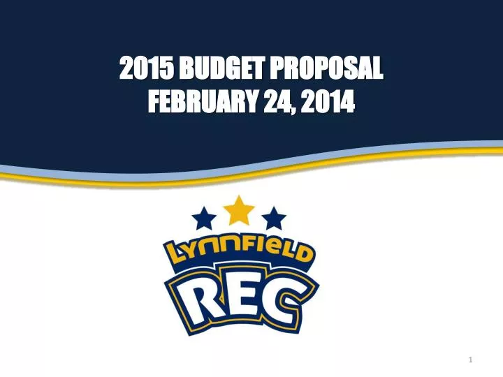 2015 budget proposal february 24 2014