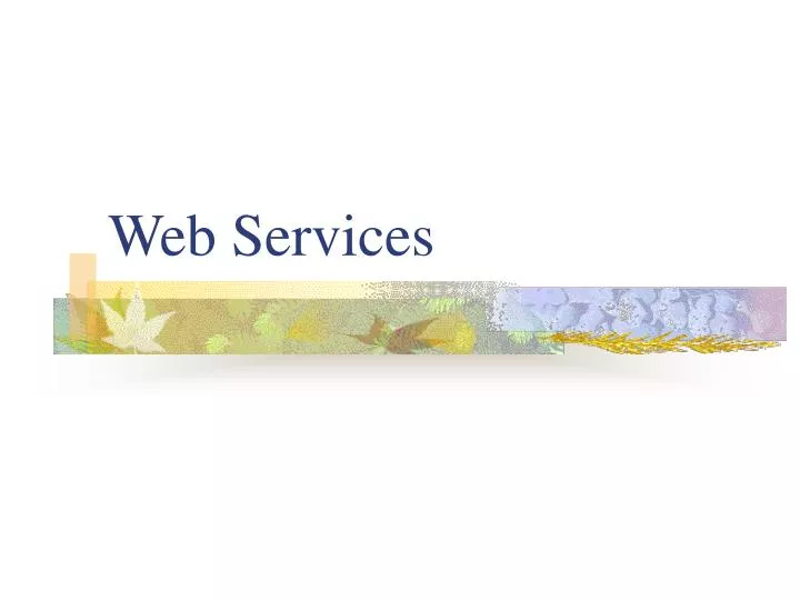 web services