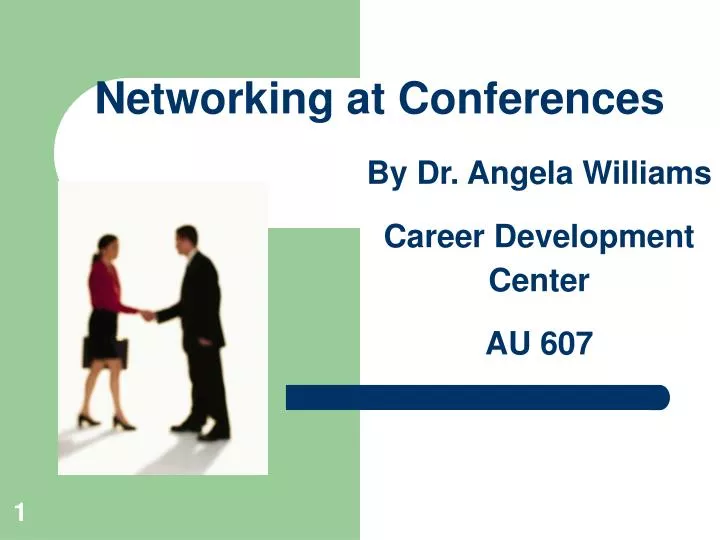 networking at conferences