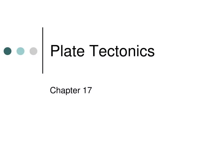 plate tectonics