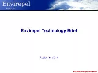 Envirepel Technology Brief