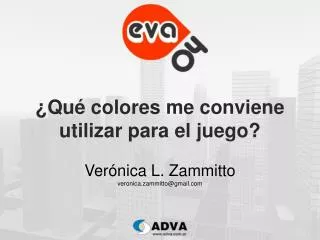 qu colores me conviene utilizar para el juego