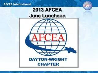 2013 AFCEA June Luncheon