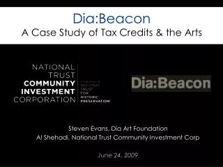 Dia:Beacon A Case Study of Tax Credits &amp; the Arts