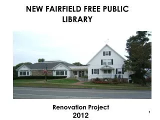 NEW FAIRFIELD FREE PUBLIC LIBRARY