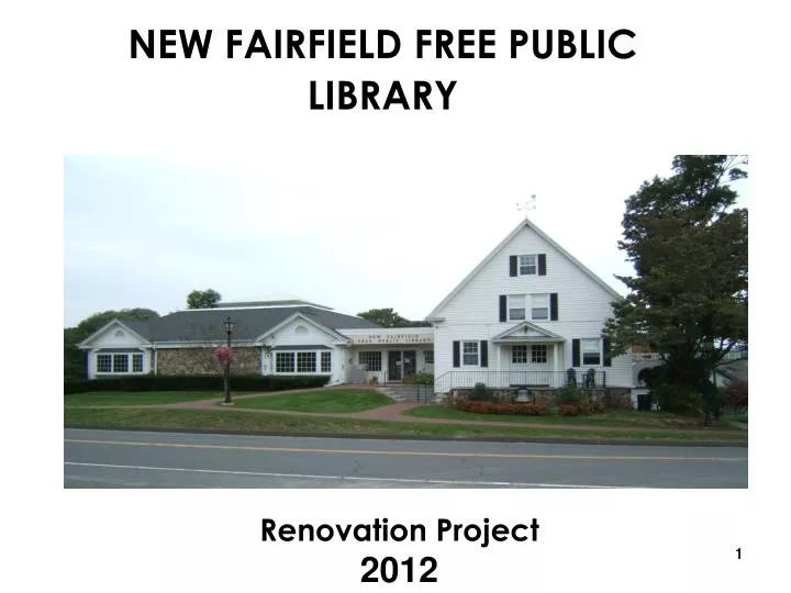 new fairfield free public library