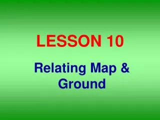 lesson 10